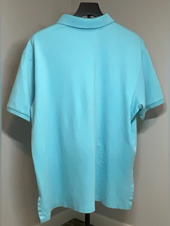 Ralph Lauren - Men’s Polo Shirt in Aqua Blue - Picture 2 of 3